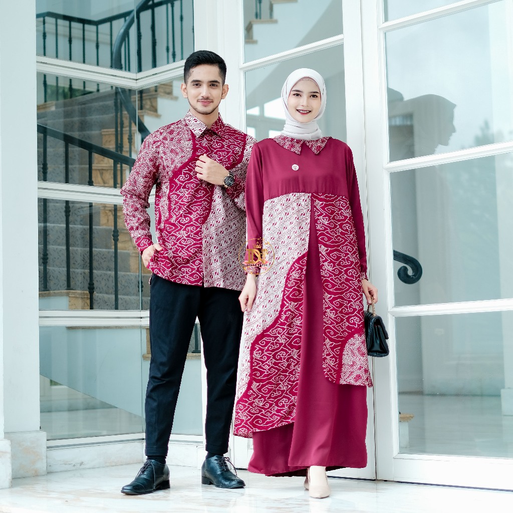 COUPLE GAMIS DIANA by Diana Batik Trusmi