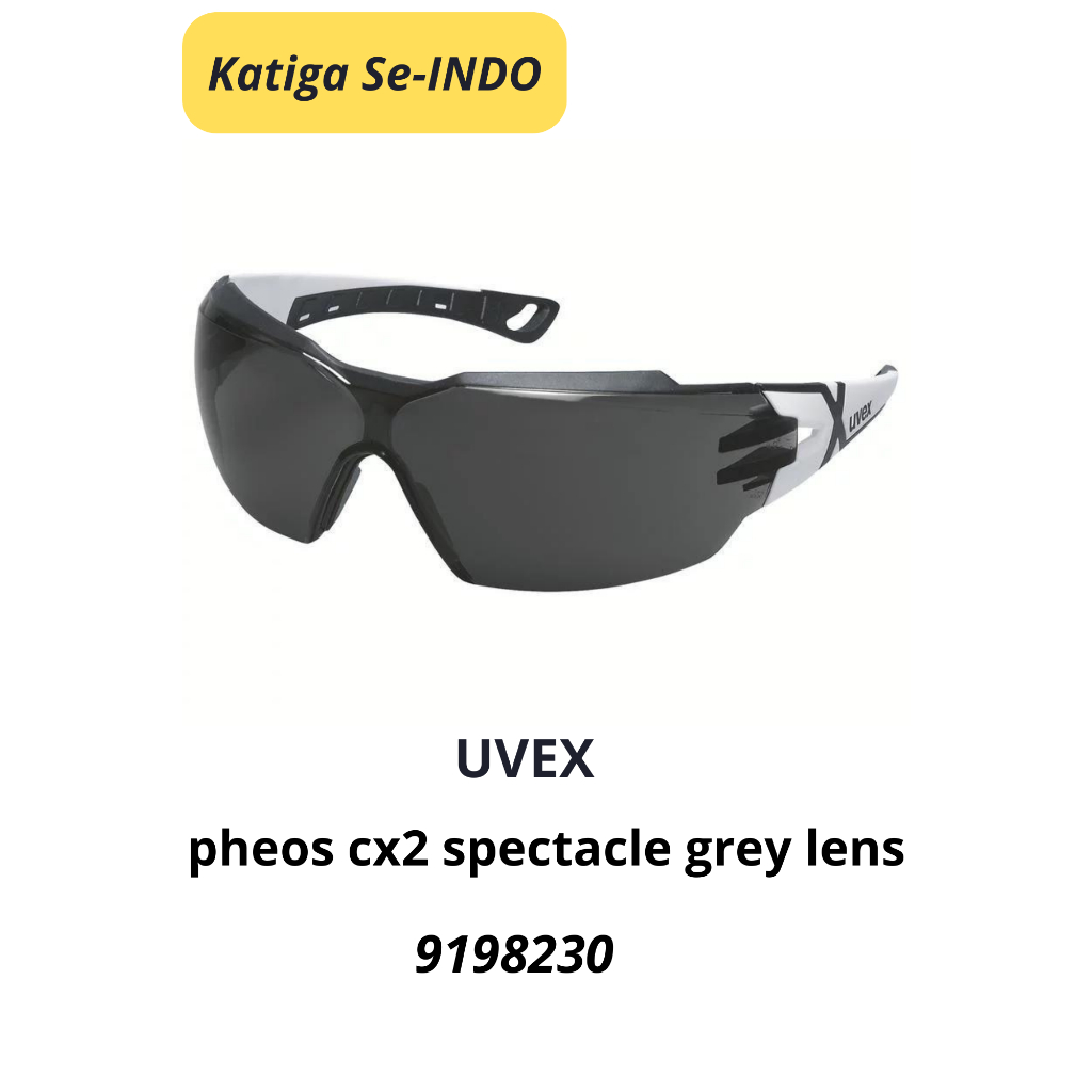 UVEX Kacamata Safety Type 9198230 uvex pheos cx2 safety spectacles