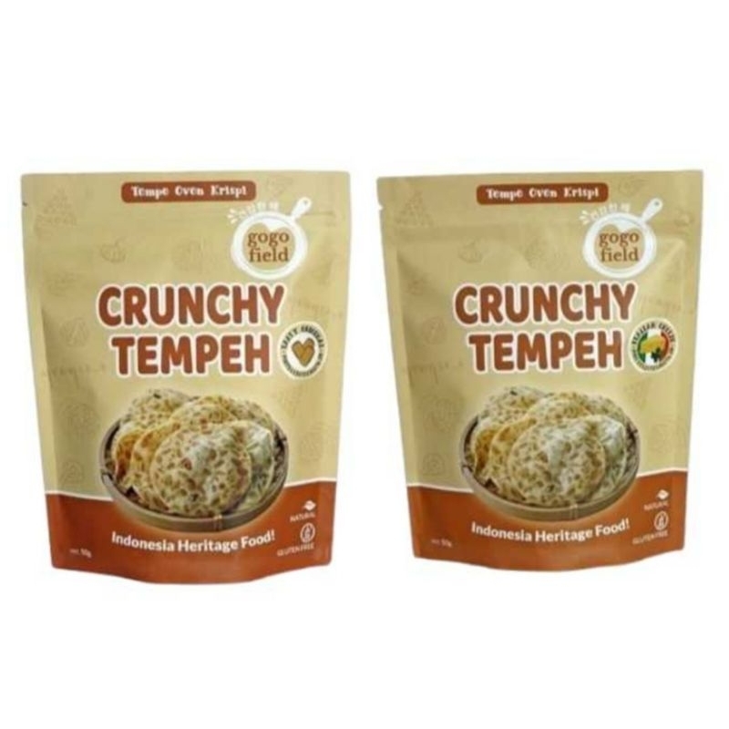 

Gogofield - Crunchy Tempeh 50g /Snack Tempe Anak