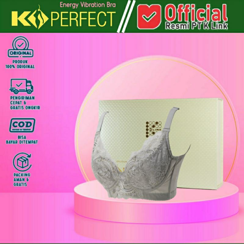 K-PERFECT ENERGY VIBRATION BRA 100% ASLI BERLEBEL SEGEL K-LINK|BRA TERAPI KESEHATAN MELANCARKAN PERE