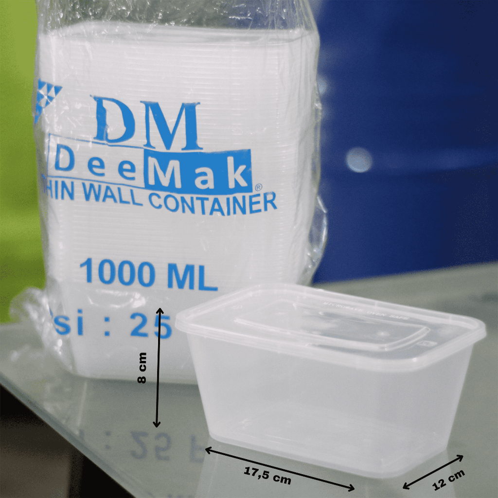 THINWALL DM UKURAN 1000 ML