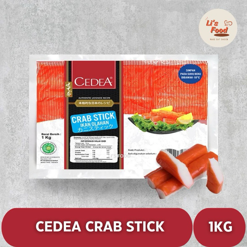 

CEDEA crab stick 1kg | FROZEN FOOD