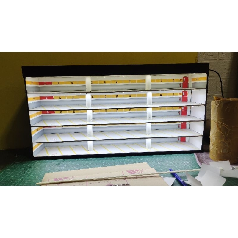 Diorama Parkir Bassment Hot wheels,Diecast,tomica,Mini Gt