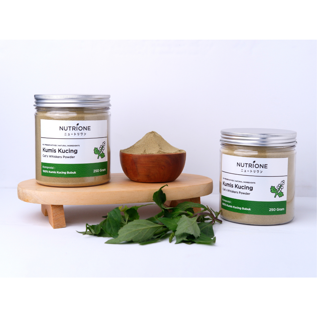 

Kumis Kucing Bubuk / Cat's Whiskers Powder Premium Nutrione