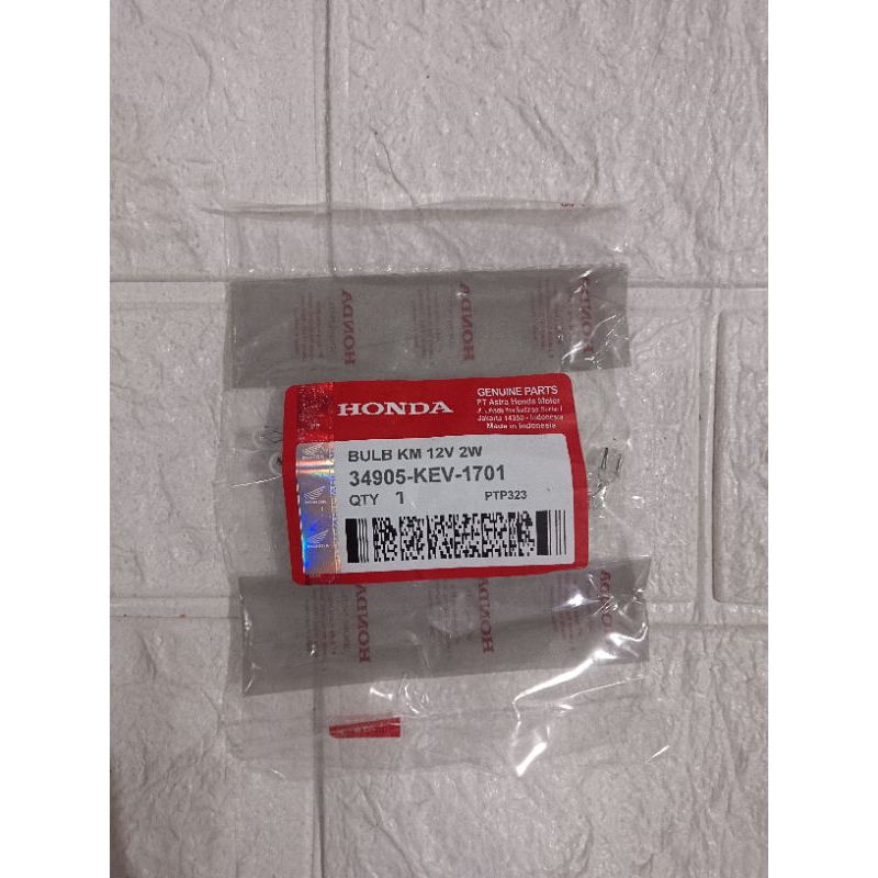 bohlam dop lampu sein reting honda 12 v 2 w