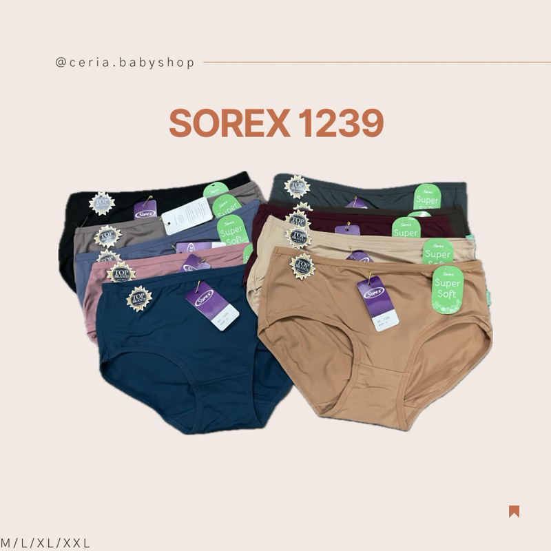 Grosir Sorex super soft / Celana Dalem Dewasa / Celana Dalem Sorex / CD Sorex Super Soft 1239