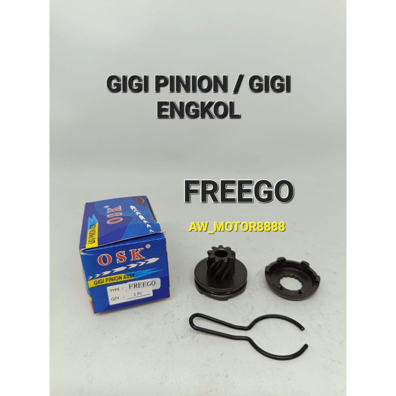 GIGI ENGKOL YAMAHA FREEGO / FREE GO GIGI PINION YAMAHA FREEGO (OSK)