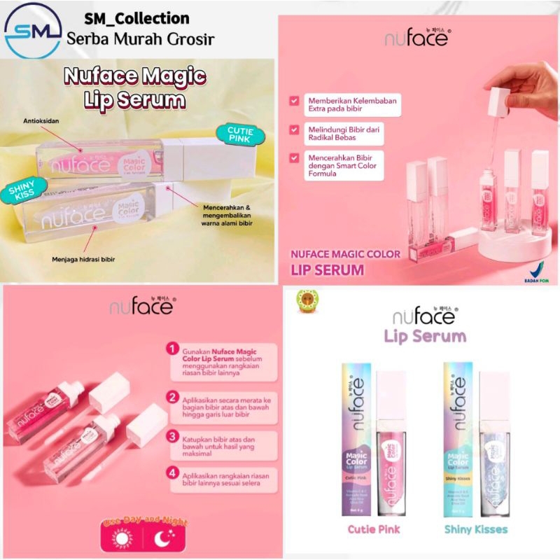 Lipstik/Lip Cream/Lipstik Serum/Lip Cream Nuface/Lip Serum Color Nuface