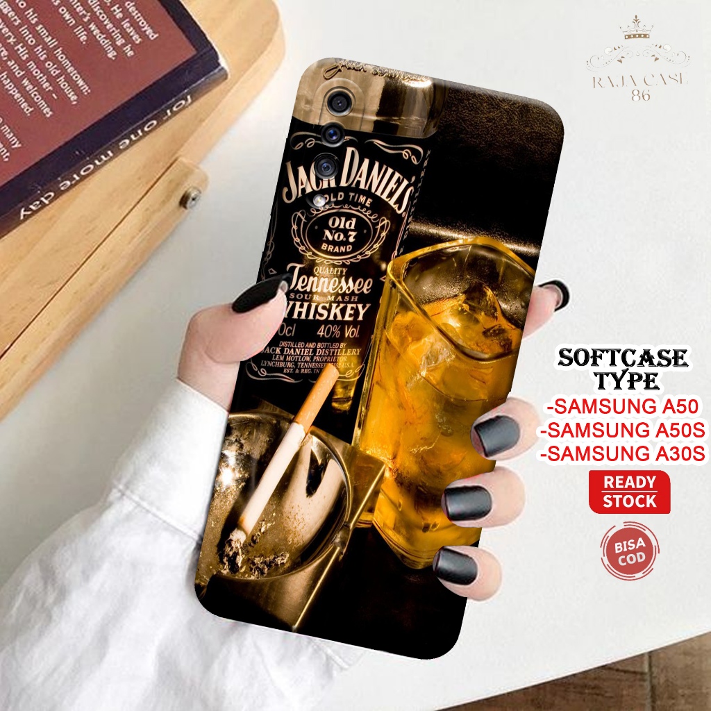 Case Samsung A50 / A50s / A30s - Rajacase - Casing Hp Samsung A50 A50s A30s - Motif case Branded - P