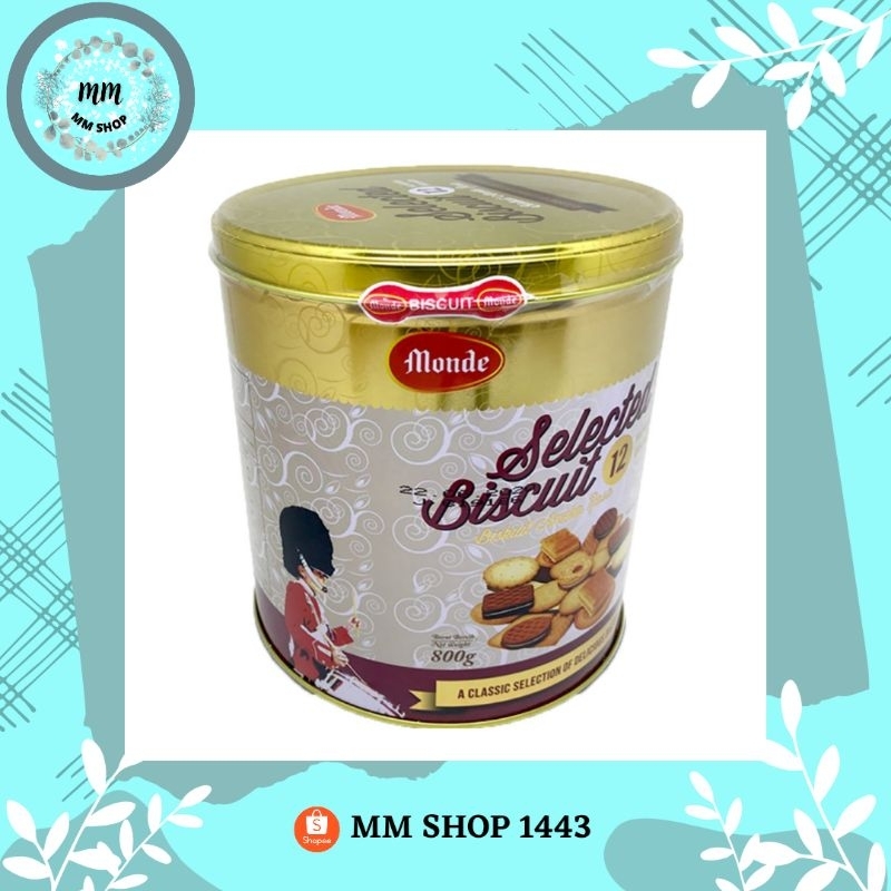 

⚜MMSHOP⚜ Monde Selection Biscuit Gold Assorted 800 g