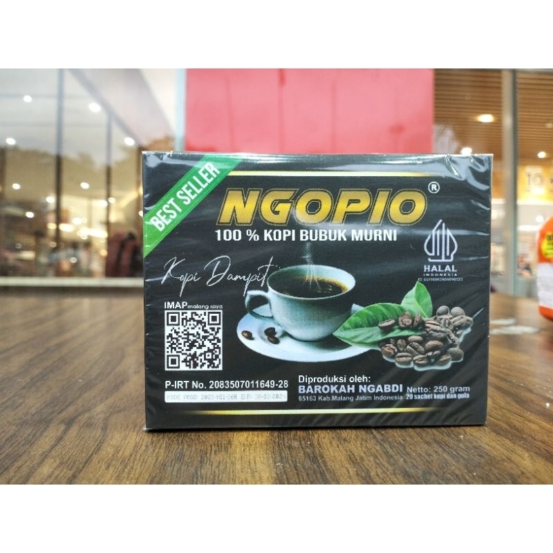 

ngopio kotak sachet dan gula terpusah