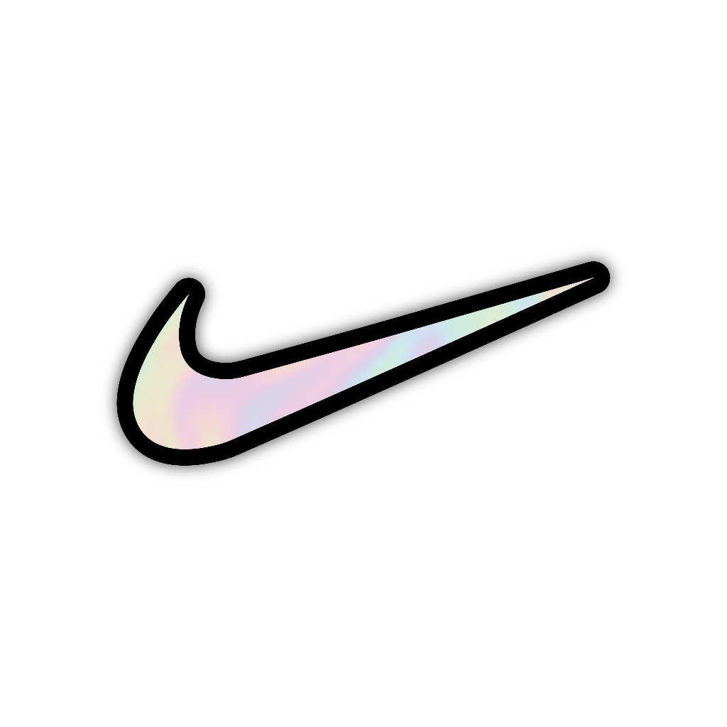 

sticker nike, stiker hologram satuan- Z001