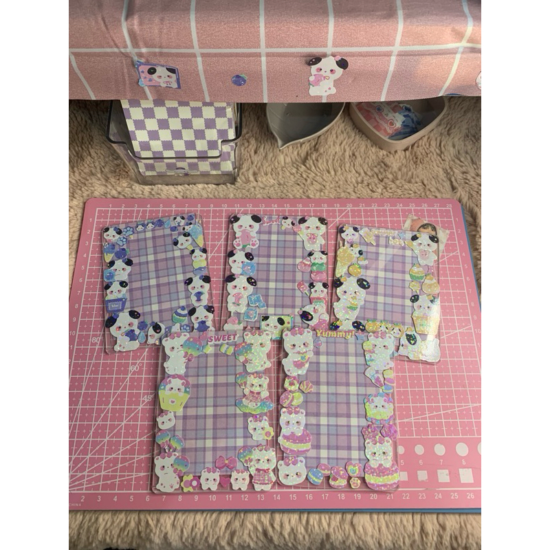 

[LIHAT DESK] CAHOL TOPLOADER DECO STICKER GLOSY KARAKTER