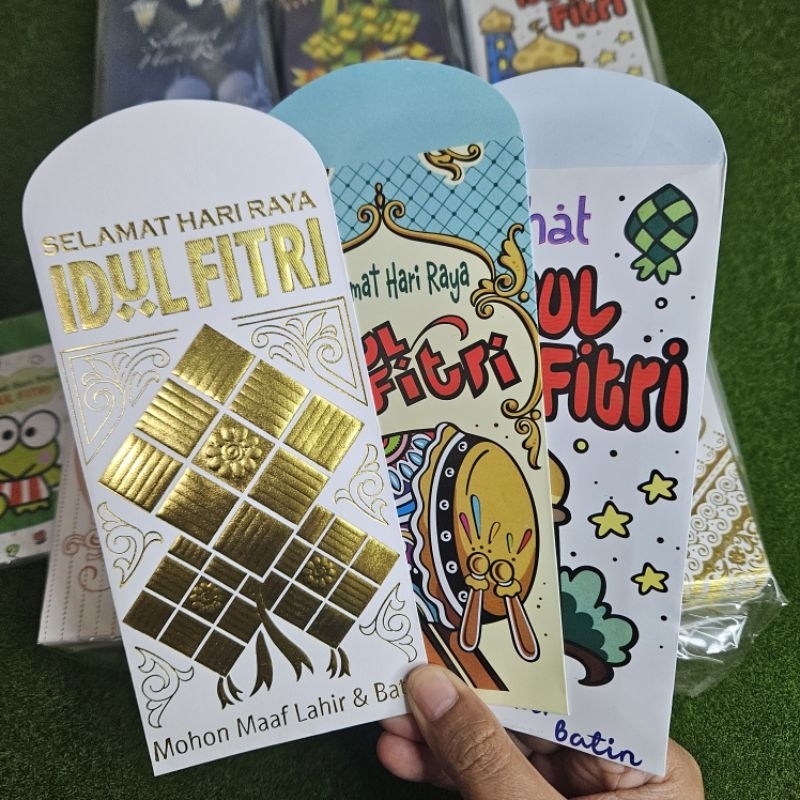 

Bellino - isi 100pcs Amplop Lebaran Besar L Angpau Idul fitri Ampau Anak Karakter Murah