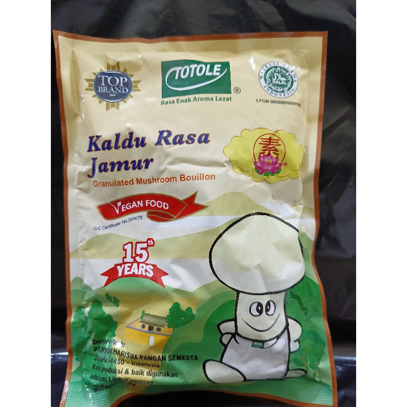 

TOTOLE KALDU JAMUR ED 2025 400 GRAM