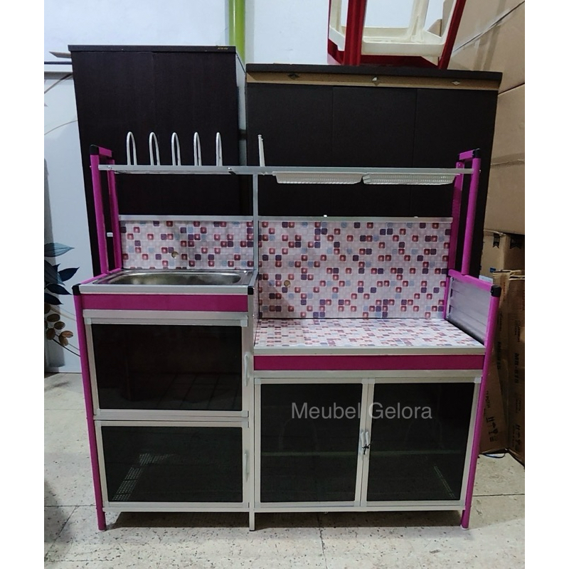 Rak Piring Wastafel / Meja Kompor Wastafel