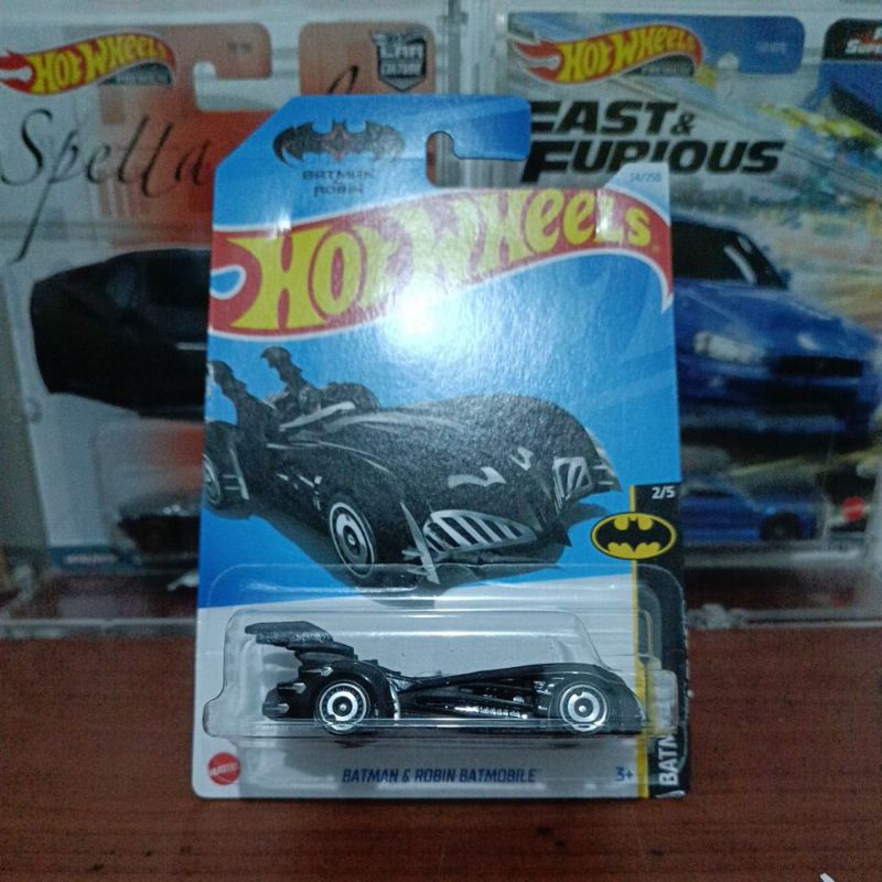 Hot Wheels Batman And Robin Batmobile
