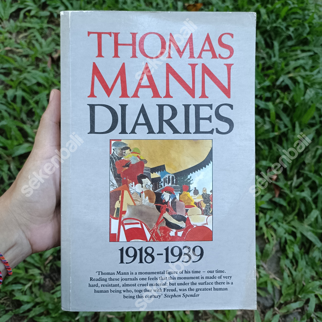 Buku Autobiography Thomas Mann Diaries 1918-1939 (1984) Buku Vintage