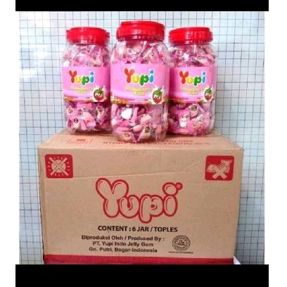 

yupi kemasan toples 300g