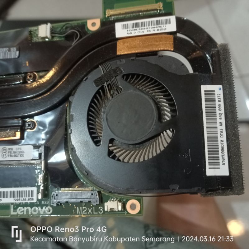 MAINBOARD LAPTOP LENOVO THINKPAD T460s i7-6300U CABUTAN UNIT NORMAL