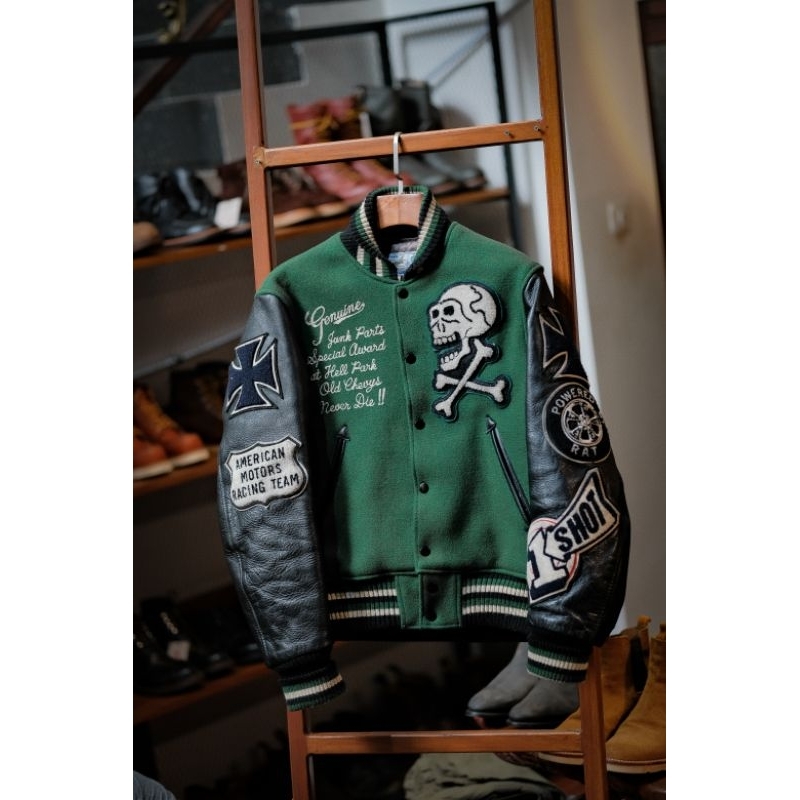 Whitesville Vintage Varsity Jacket Original Authentic Made in Japan