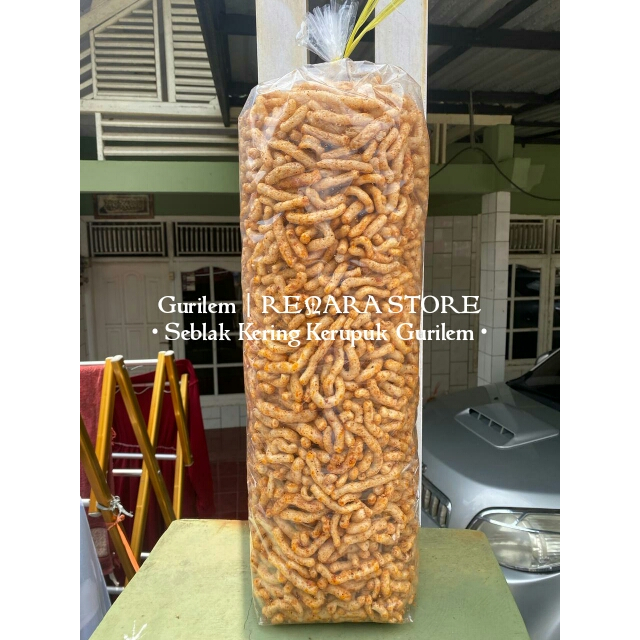 

250 Gram | Gurilem (Seblak Kering Kerupuk Gurilem)