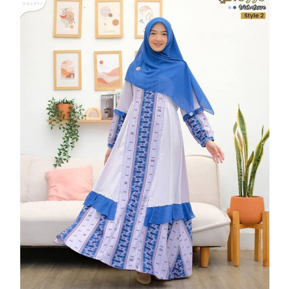 [READY] Famset Lebaran Narayya Style 2 by Valdya Irish Azzure Eid Fitr 2024