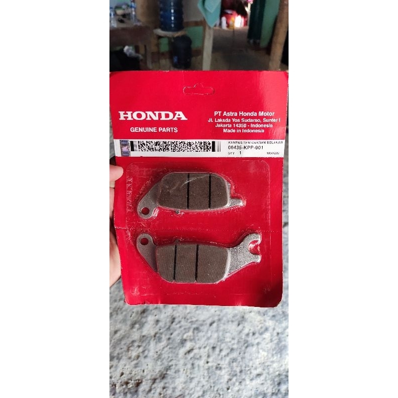 kampas rem belakang Supra x 125 fi