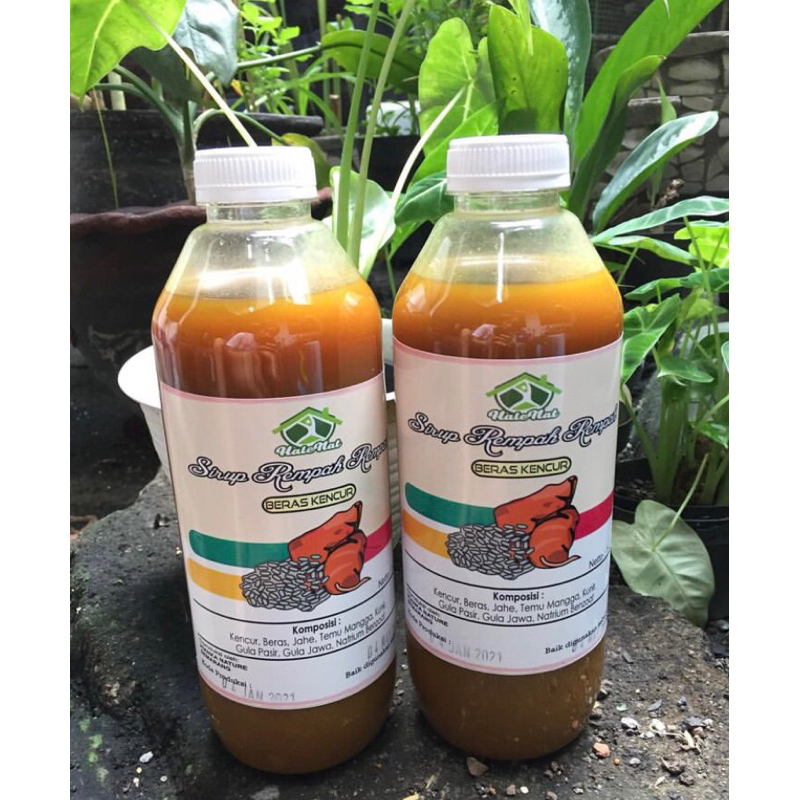 

Sirup Beras Kencur 1 liter