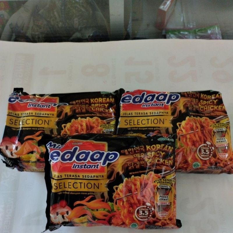 

mie sedap korean spicy chicken isi 10 jatim