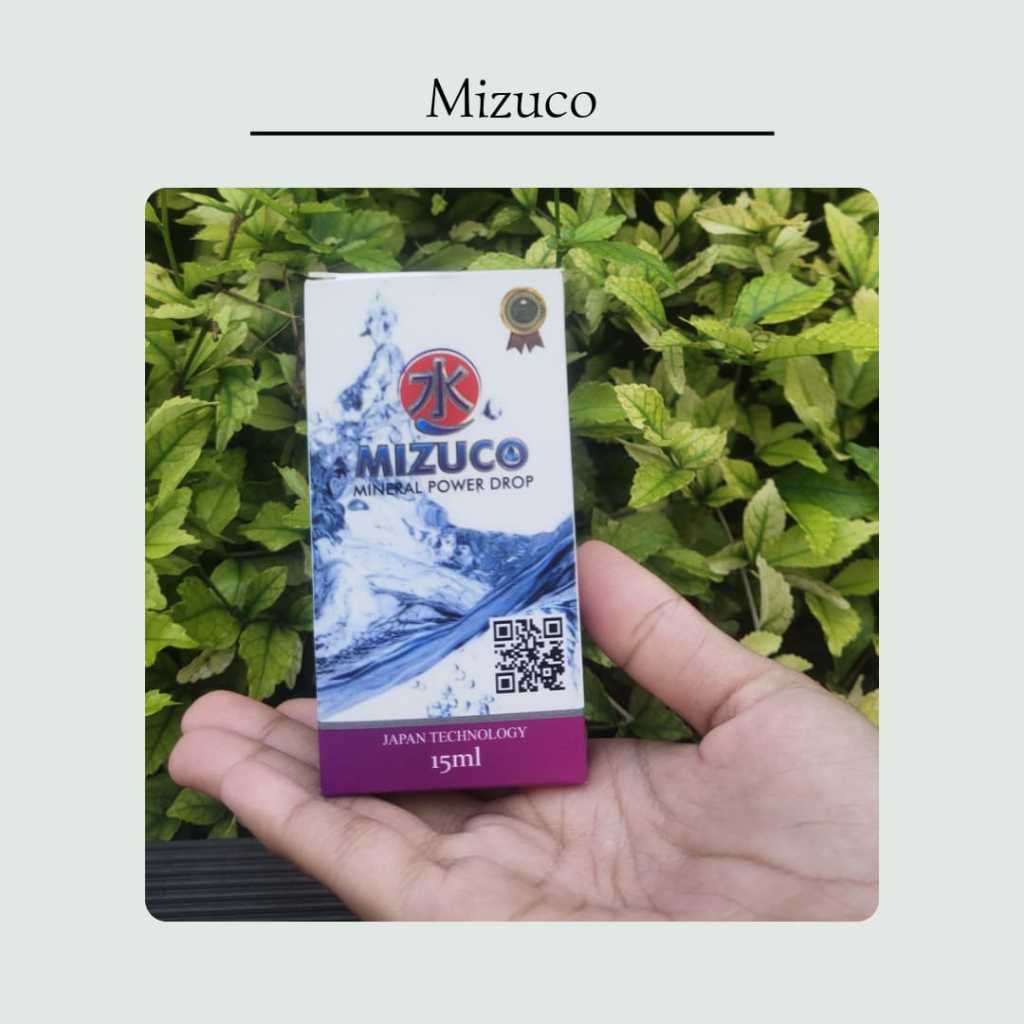 

MIZUCO ALKALINE DROP - 1 Botol 15 ml - Air mineral