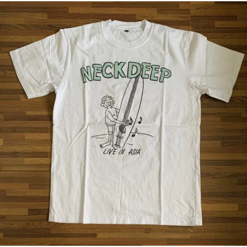 tshirt neck deep official merchandise asia tour list 2023