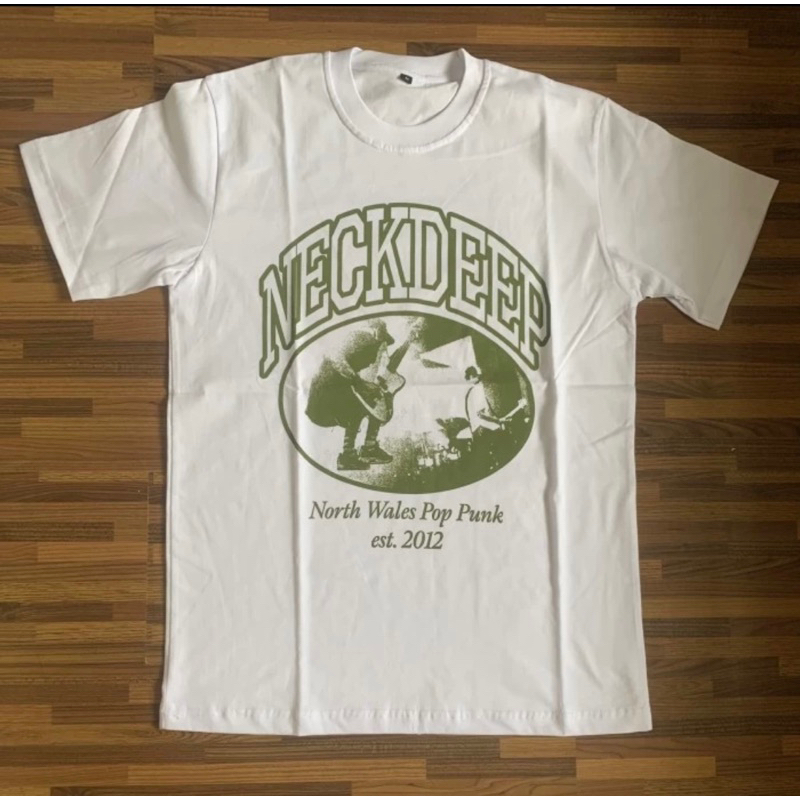 tshirt neck deep official merchandise tour asia 2023