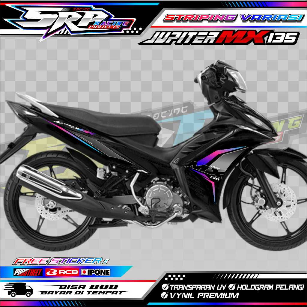 STRIPING VARIASI YAMAHA JUPITER MX 135  / STICKER LIST MOTOR JUPITER MX 135