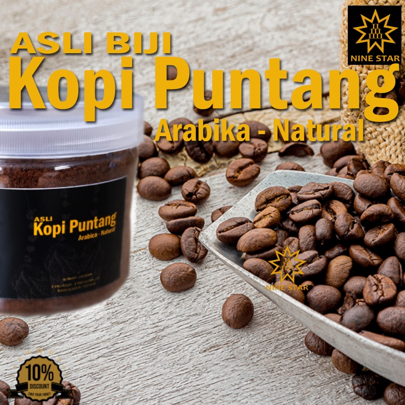 

Biji Kopi Arabika Natural Gunung Puntang Pangalengan Bandung