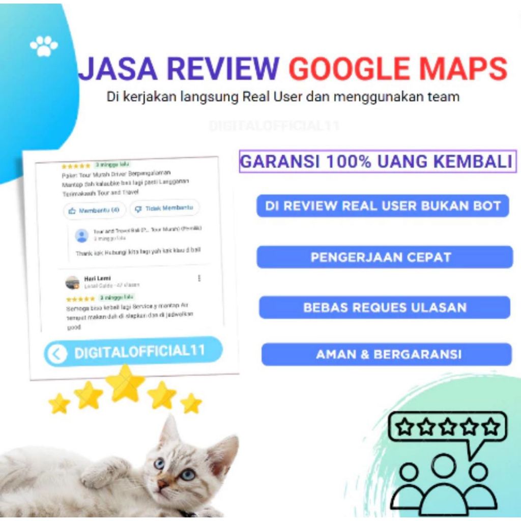 Jasa Ulasan GMAPS / Google Maps ( Khusus ULASAN REQUEST )