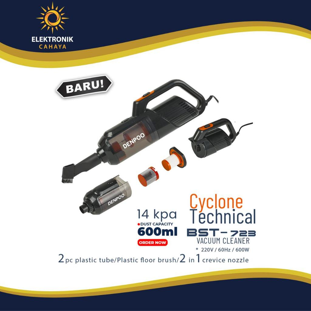 DENPOO BST 723 HANDHELD VACUM CLEANER PENGHISAP DEBU SOFA 14KPA