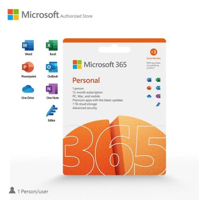 Office365 Personal 1 tahun