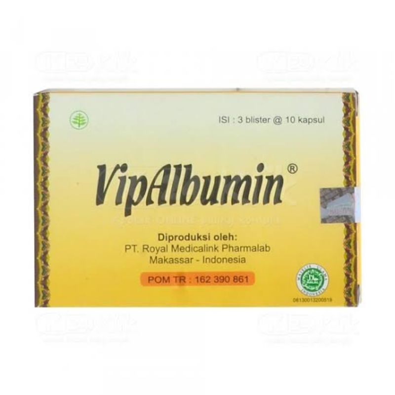 Vipalbumin Kapsul - Ekstrak Ikan Gabus