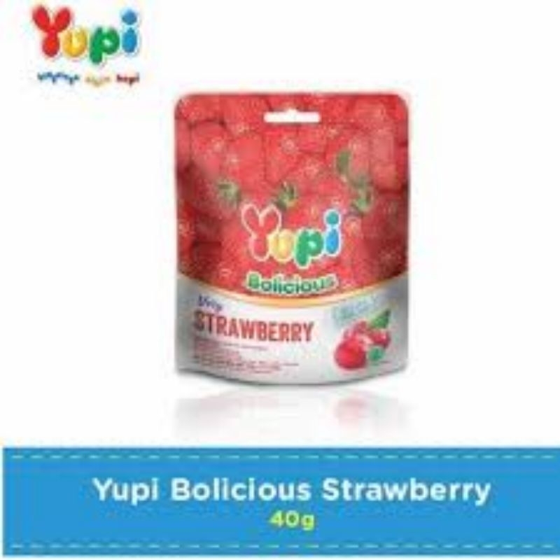 

Yupi Bolicious Strawberry/ BlackBerry 40g