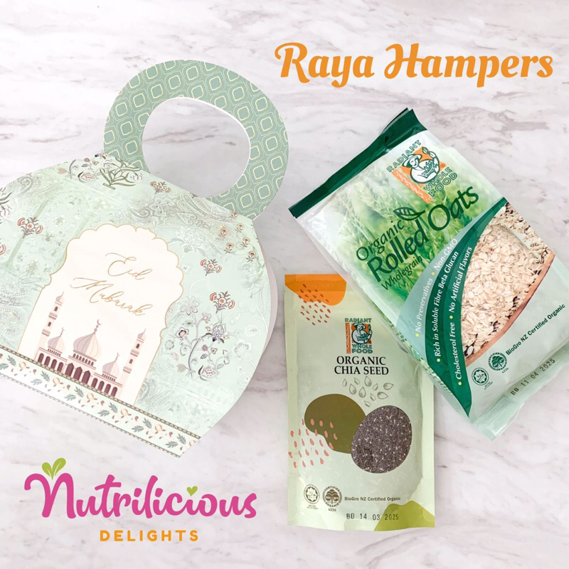 

Raya Idul Fitri Hampers Sehat Parcel Lebaran Healthy Vegan Organic