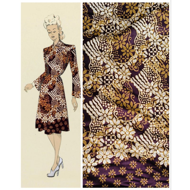 Batik Katun Halus Sri Rama asli