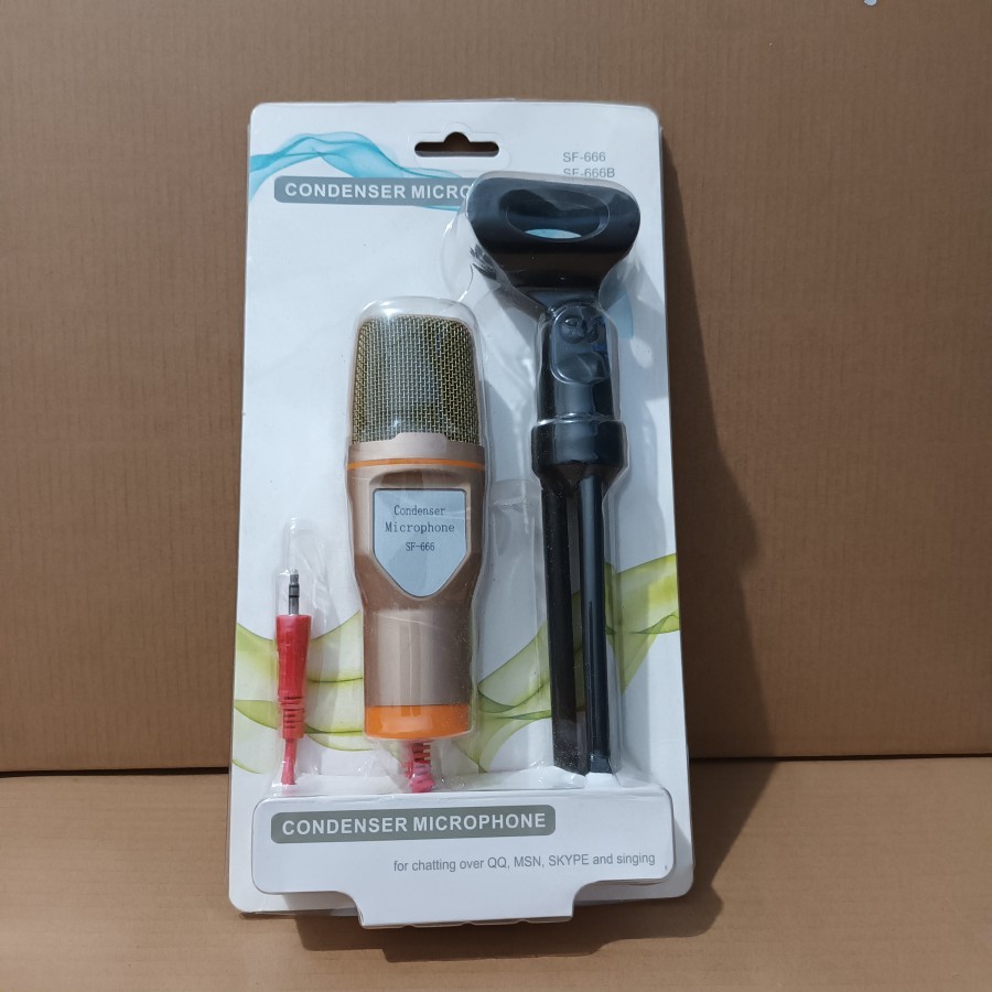 Microphone Condenser SF 666 baru