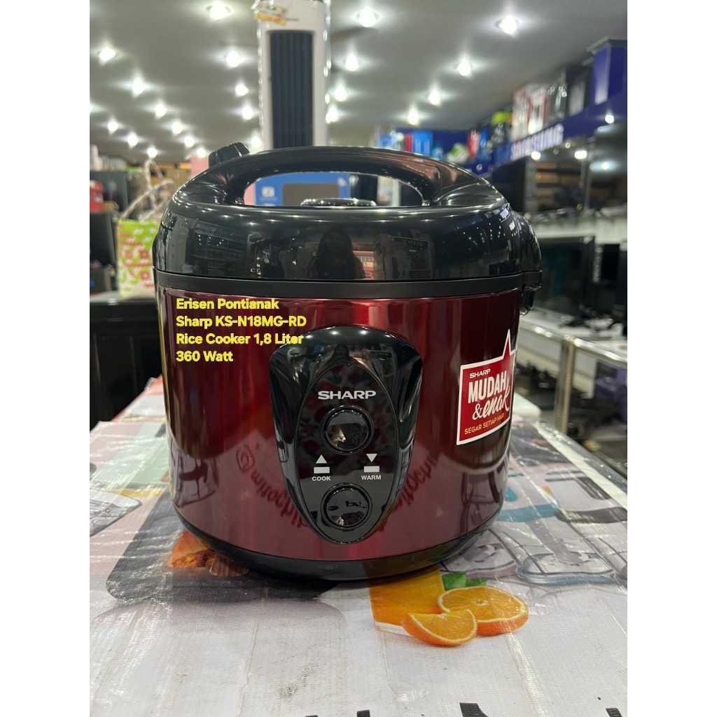 RICE COOKER SHARP KS-N18MG- SL / KS-N18MG-RD