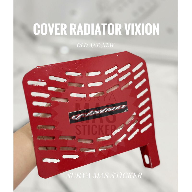 cover radiator tutup radiator vixion old lama baru new motor