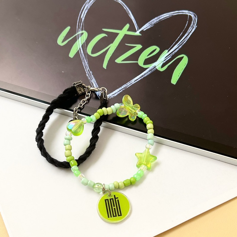 Gelang NCT GREEN MANIK/gelang manik/gelang NCT/gelang KPOP