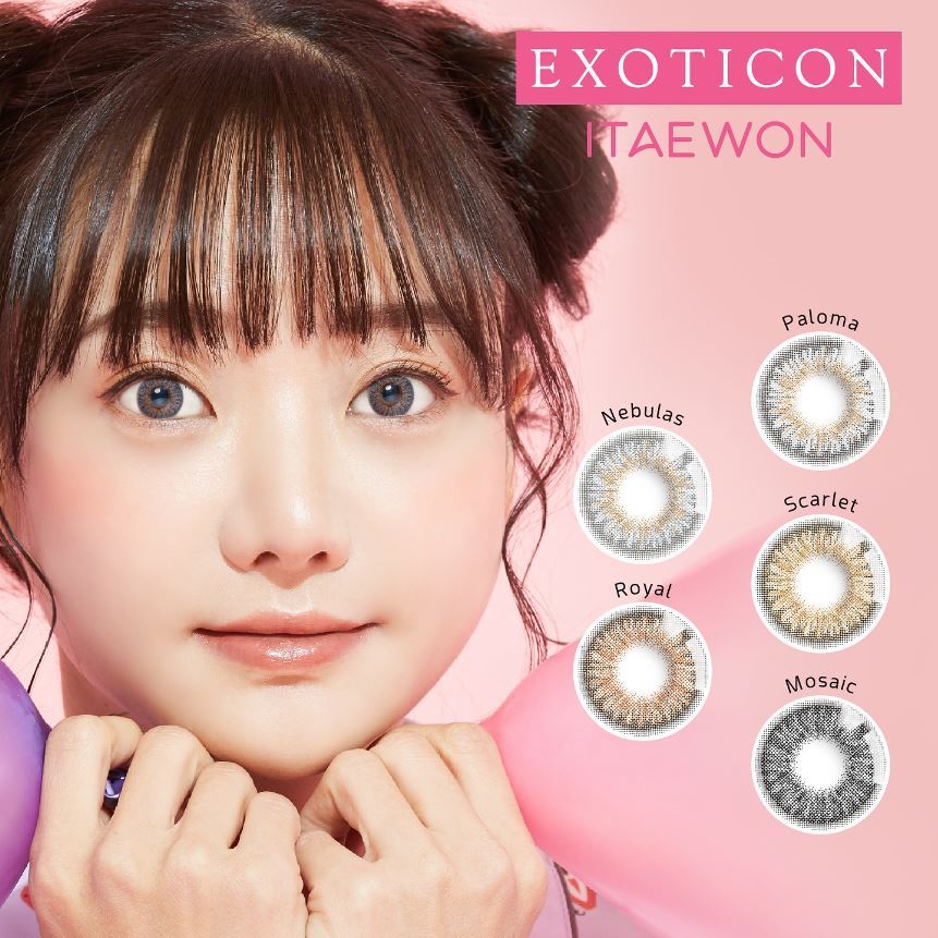 SOFTLENS X2 ITAEWON MINUS TERMURAH DIAMETER 14,5MM BY EXOTICON