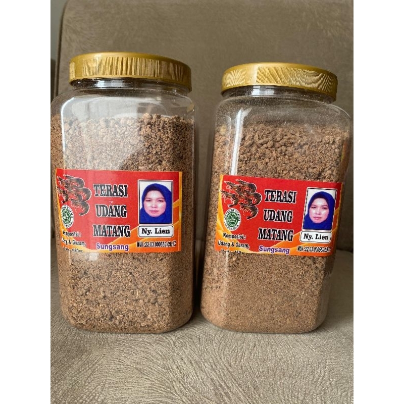 

TERASI BUBUK UDANG MATANG NY.LIEN ( 1 kg )