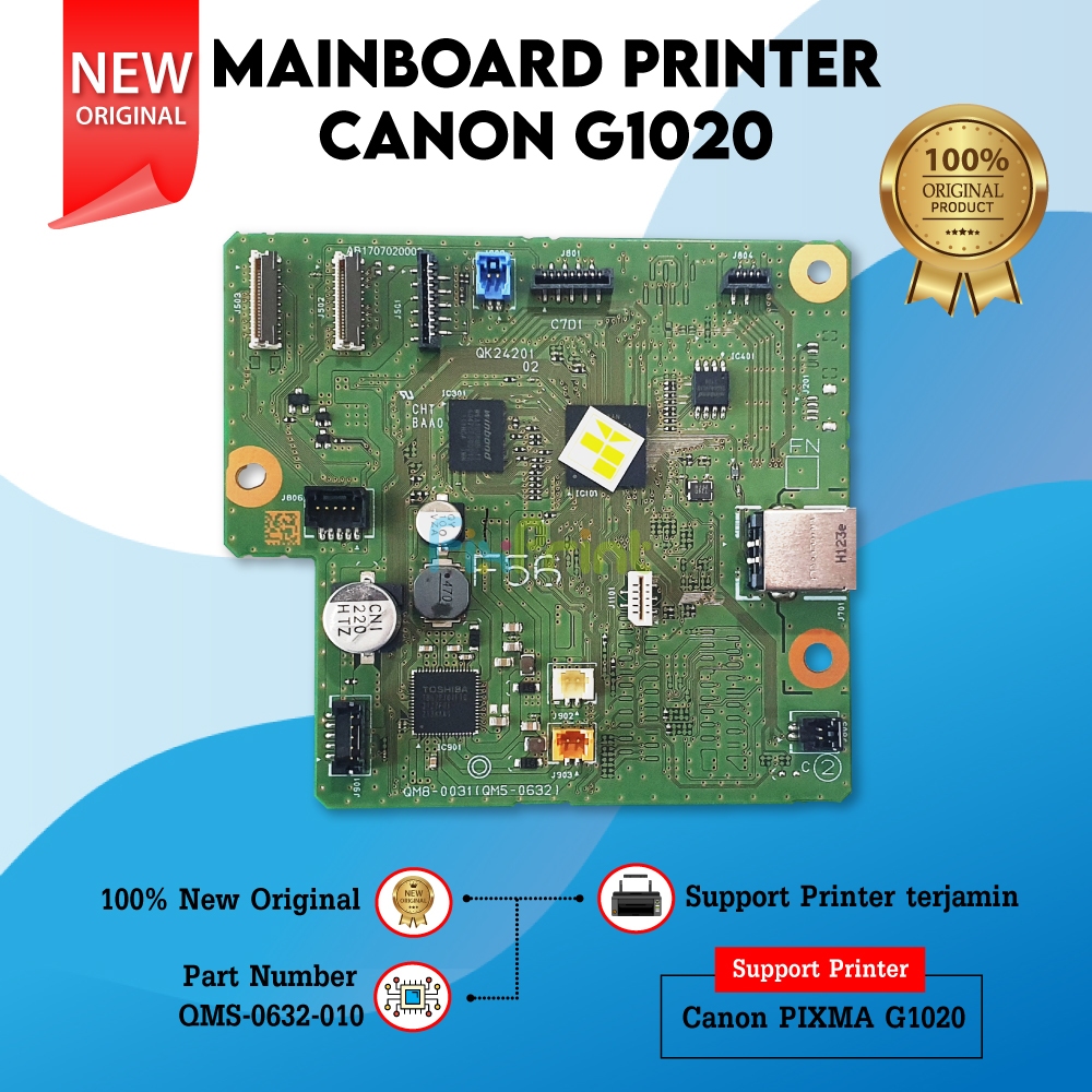 Board Canon Printer G1020 Original Motherboard Logic G1020 G-1020
