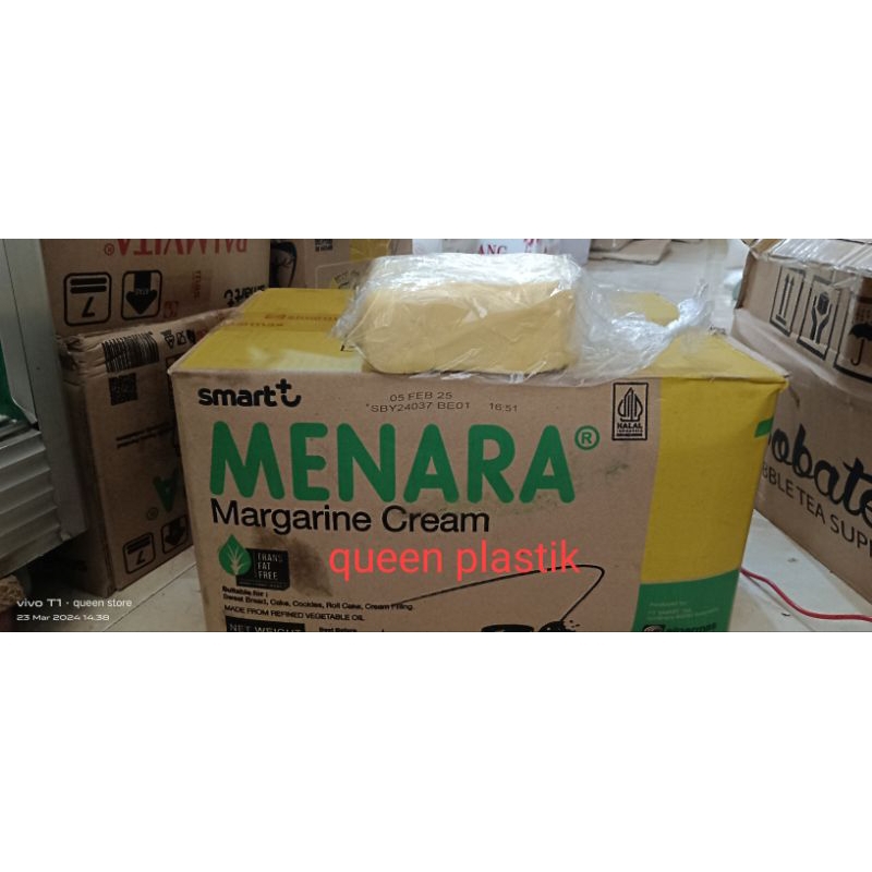 

MURAH menara margarin krim margarine cream mentega murah bagus repack 500 gr